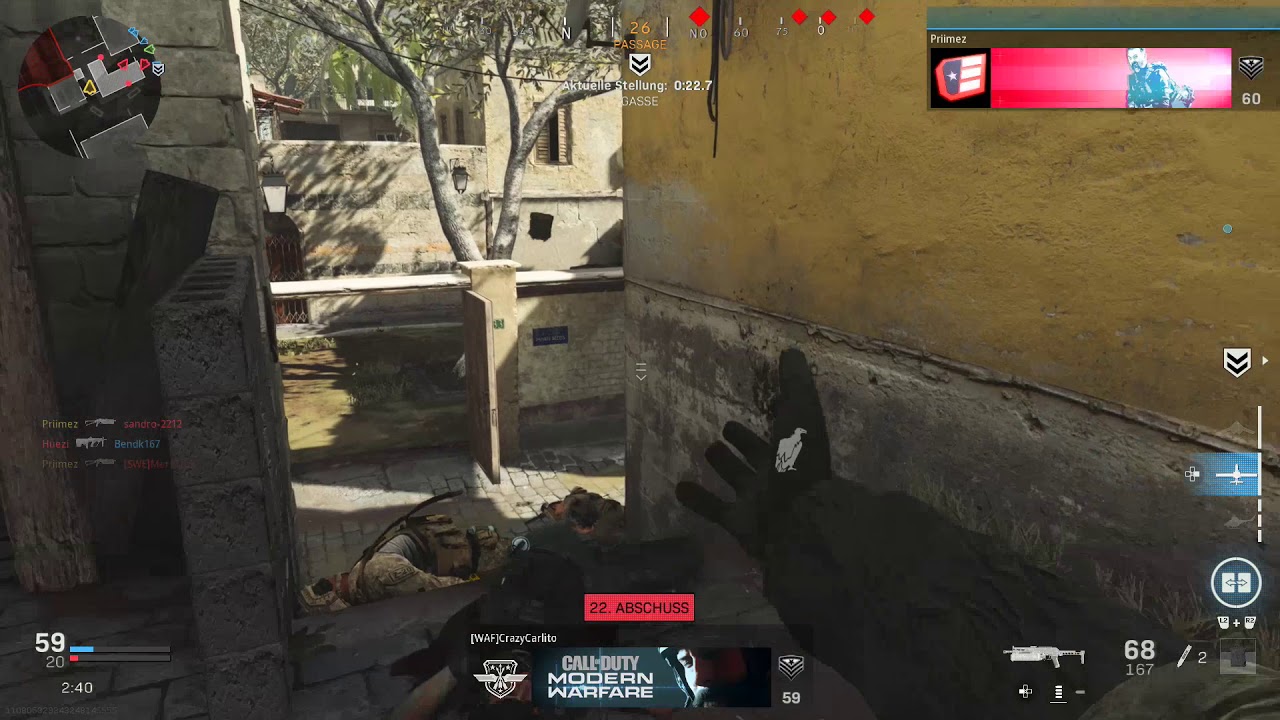 [MW]*96 Sec. Nuke* on Crash [2man]