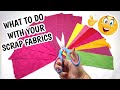 Look How Beautifully These Scraps Transform | Left-over Fabric Project