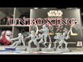 Dballage et assemblage du super commando mandalorien  star wars legion  shadow collective