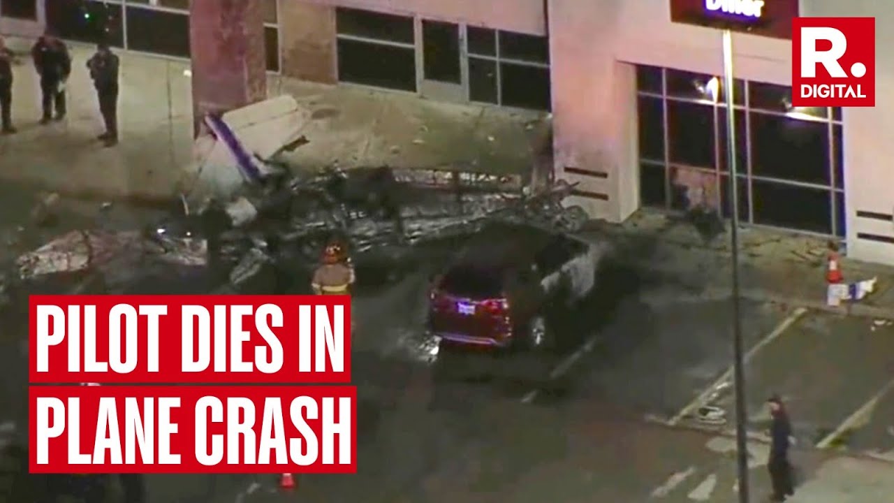 Pilot killed in a plane crash in Texas - YouTube