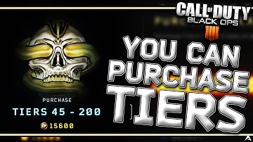 You Can Buy Tiers with COD Points Now... [Black Ops 4 Buying Contraband Tiers]