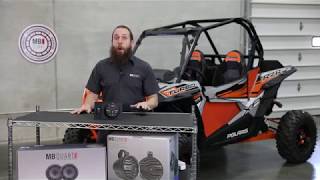 MB Quart Polaris RZR Tuned Audio Package STAGE 1 AUDIO SYSTEM (Part MBQ-STG1-RAD)