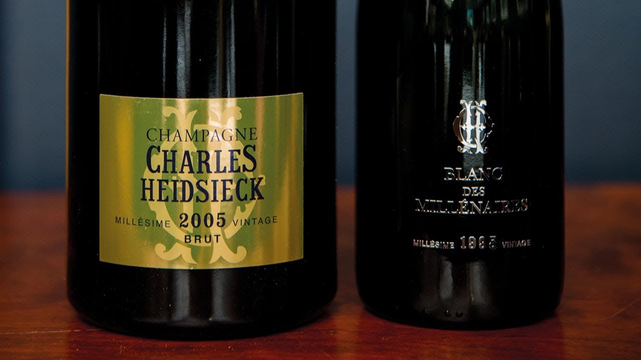 Prestige Cuvée vs Vintage Champagne with Jancis Robinson - Charles Heidsieck Champagne Pair 2/8