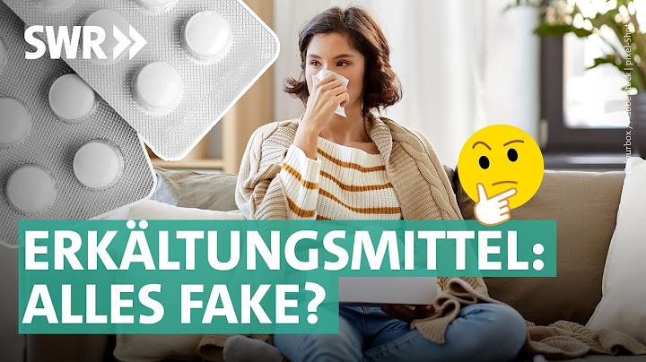 Schnupfen: Welche Medikamente helfen wirklich bei Erkältung? | betrifft: SWR