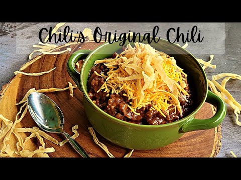 Vídeo: Eles servem chili no Chili's?