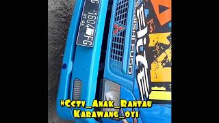 Truk plat G.  Terciduk di karawang