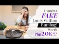 I bought a FAKE Louis Vuitton Bumbag! Worth Php20k?!? Real vs. Fake