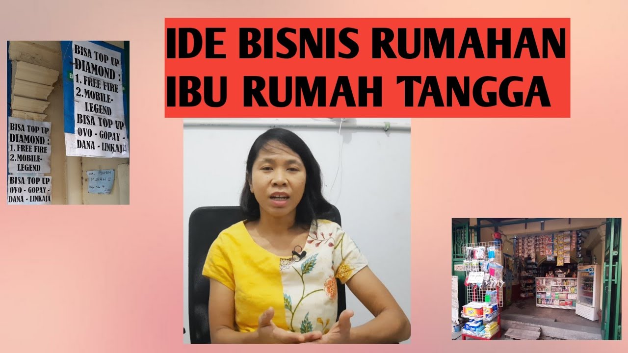 PELUANG USAHA SAMPINGAN IBU RUMAH TANGGA YANG PROSPEK