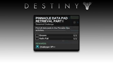 #Destiny2 - Edge Of Fate: Pinncale Data Pad Retrieval Part 1 (Week #1)