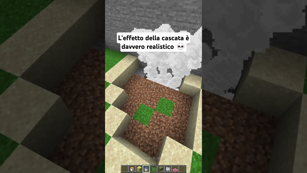 stavo per soffocare da solo alla fine 💀 #minecraft