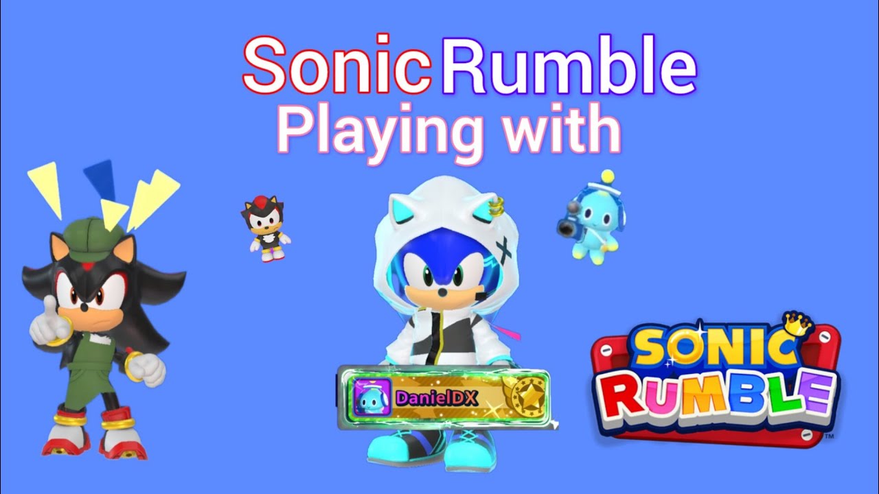 🎮 Epic Sonic Rumble Gameplay with @DanielDX  ! Teaming Up, Challenges & Fun Moments! 🔥