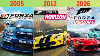 Evolution of FORZA Games 2005-2026 All Games Evolution Complete History