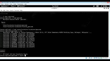 LAB 12 Collecting Information from Social Networking Site Using Recon-ng Pushpin CEH V9