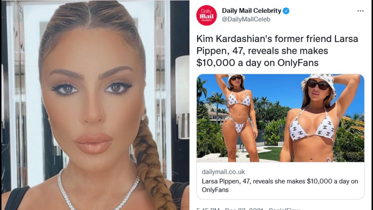47 YO Larsa Pippen CLOWNED For REVEALING She Gets $10k DAILY On