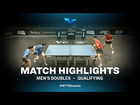 Zhou Qihao/Lin Gaoyuan vs Yuma Tanigaki/Hiroto Shinozuka | WTT Contender Laško 2021 | MD | Qual