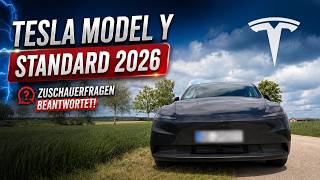 Tesla Model Y Standard 2026 -Zuschauerfragen beantwortet ...