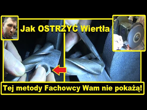 Wideo: Jak naostrzyć wiertło do metalu własnymi rękami