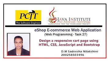 E-Commerce Web Application Development Video 27