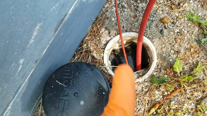 Where can you find your outside sewer clean out? look for a cover most likely a white cap.