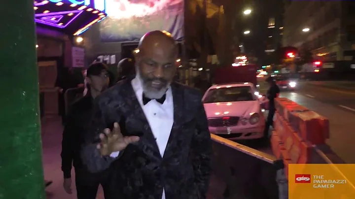 Mike Tyson gets denied entry outside the 2nd Annual National Film And TV Awards??