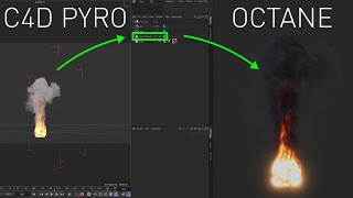 Silverwing Quick Tip: C4D Pyro to Octane