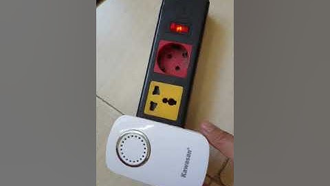 Cách sử dụng chuông cửa không dây kawasan DB668B , nút nhấn chống nước , kết nối đa năng