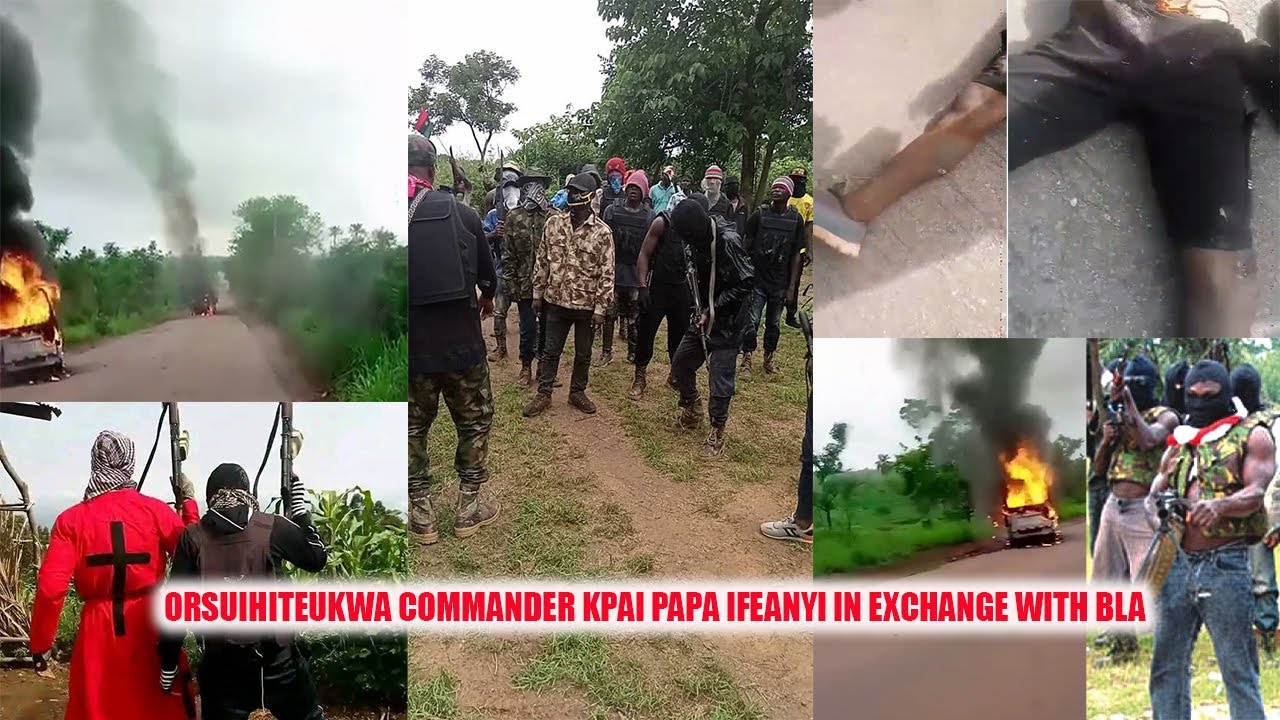 Командир Орсу Ихитеуква нанес удар освободительной армии Биафры под названием «Папа Ифеани» в обм...