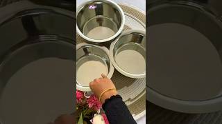 ✨ Premium Stainless Steel Dinner Set Unboxing & Review | Elegant Kitchen Essentials 🍽️#reels #shorts