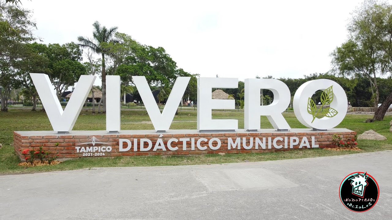 VIVERO DIDACTICO TAMPICO CON DRON - YouTube