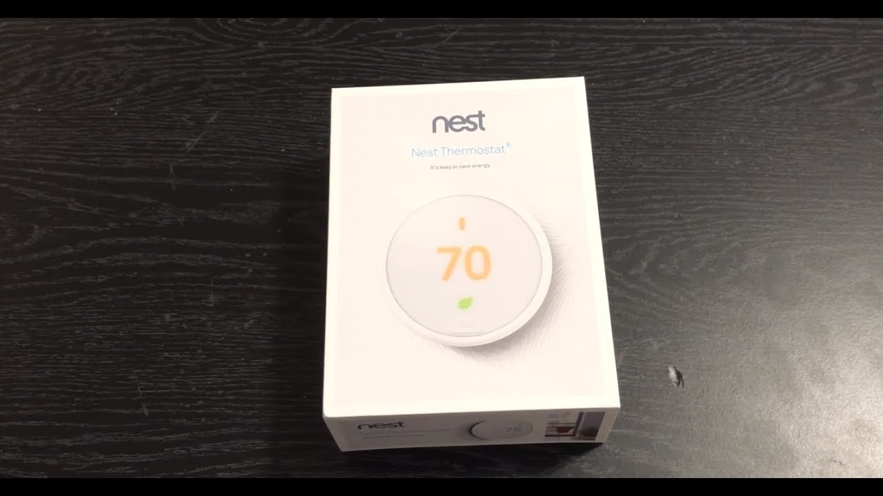Nest Thermostat E Unboxing & Setup! YouTube