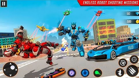 Limo Robot Car Game:Robot Game - Android Gameplay