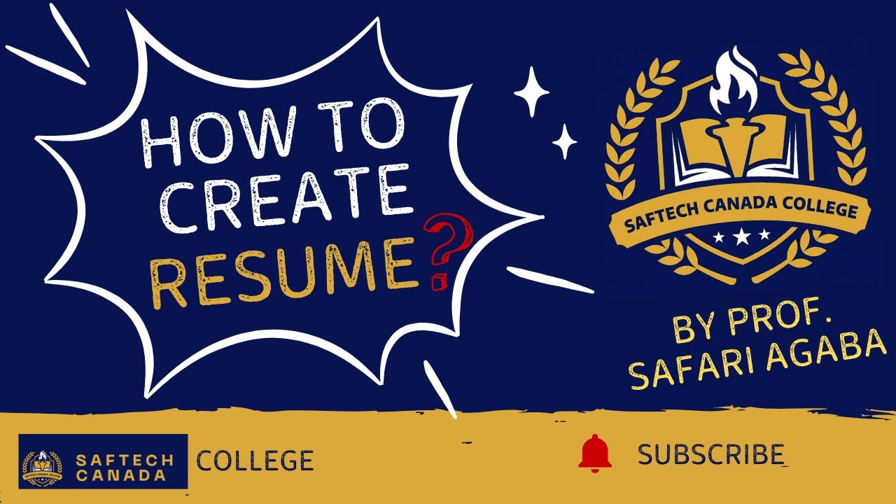 Aa Creator Program HOW TO CREATE AA POWERFUL RESUME - AND DEFEND IT WITH CONFIDENCE! - YouTube