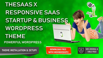TheSaaS X - Responsive SaaS, Startup & Business WordPress Theme download  100% GPL installations