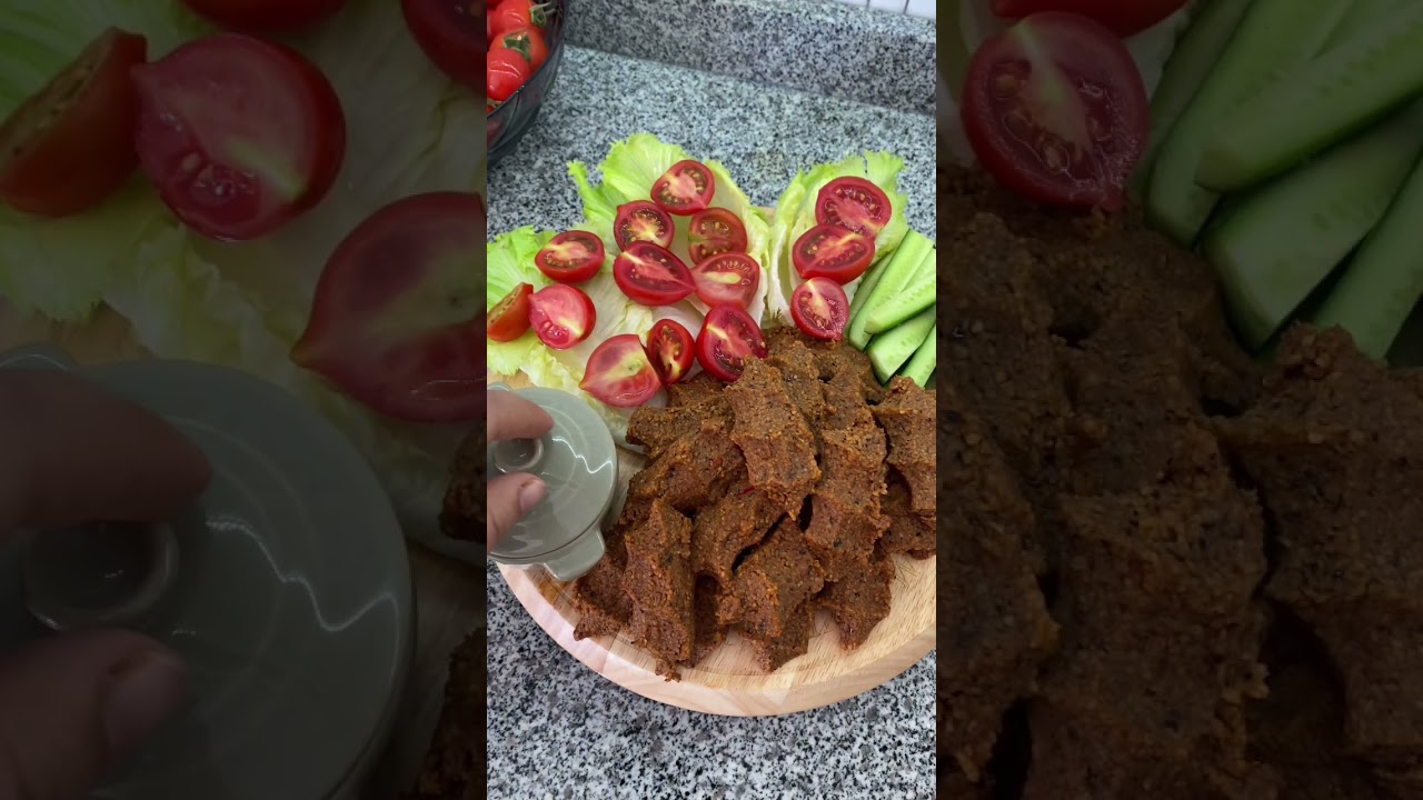 30 dakikada pratik çiğ köfte 🥗 #yemek #cigkofte #pratiktarifler #viral #viralshorts #viralvideo