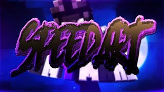 SpeedArt - Qr8 [Minecraft Banner+ Thumbnail]