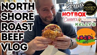 Let's Find the BEST North Shore Roast Beef Sandwich - Boston, MA Vlog