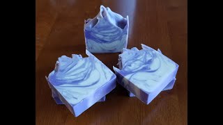 Making Lavender Soap with Lard!  RECIPE INCLUDED !! Cold Process