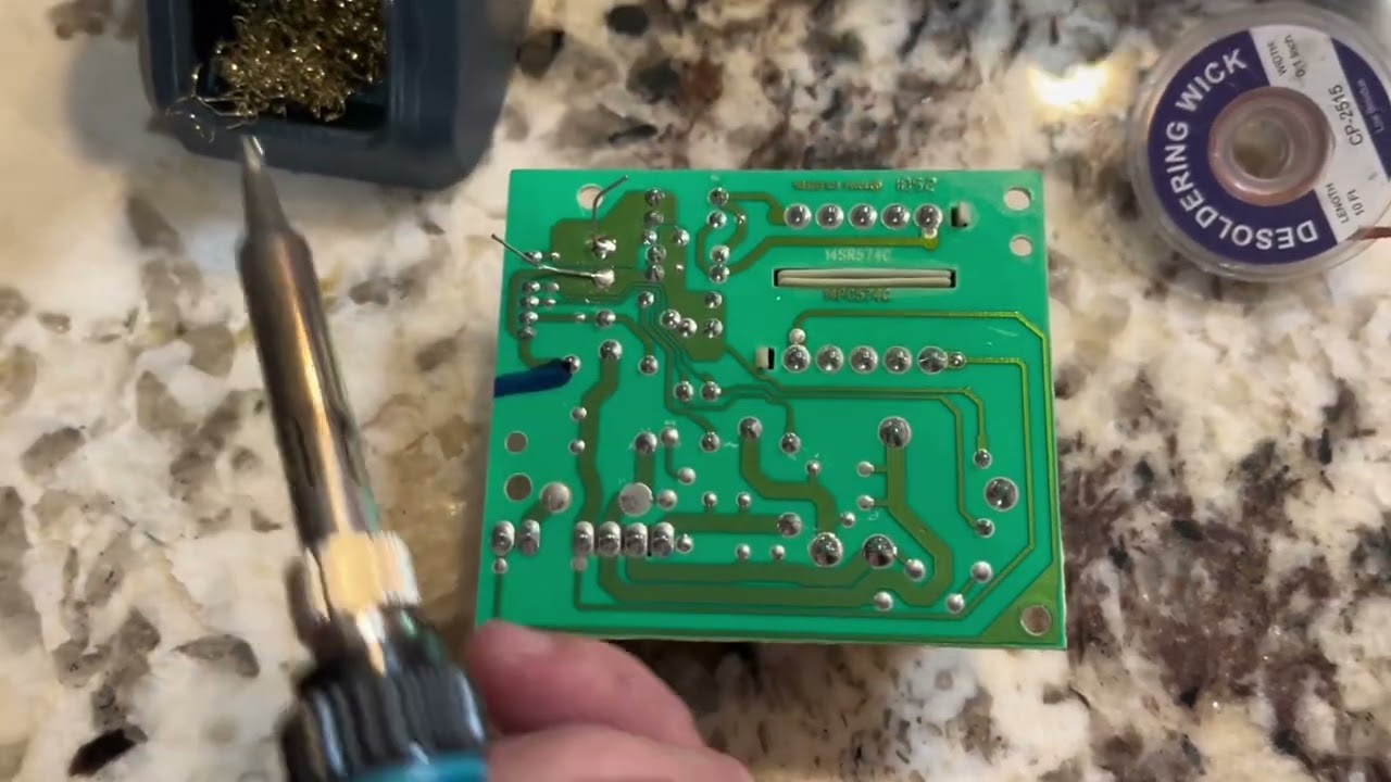 How to fix a your liftmaster / chamberlain craftsman logic boards .35c