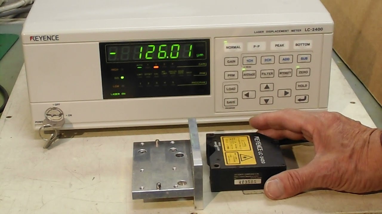 KEYENCE LC-2400/LC2420 Ultra-high-precision laser displacement 