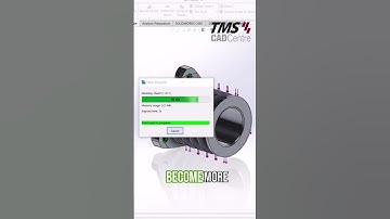 SOLIDWORKS Simulation Mesh Refinement Tips 🔍 #Shorts
