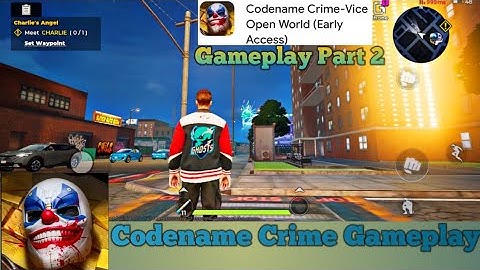 Codename Crime Vice Open World Gameplay Part 2 | Codename Crime Mobile Gameplay | Open World Game |