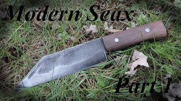 Making A Seax (Modern Seax) Pt. 2 - Fit And Finish