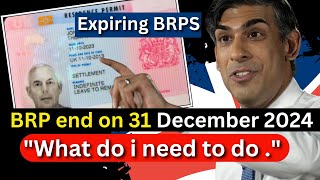 What You Must Do: Expiring Biometric Residence Permits in the UK in 2024 (UK BRP Card Expiring) BRPS