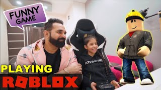 Playing this Funny Game with Guneet | Roblox Brookhaven  | Harpreet SDC