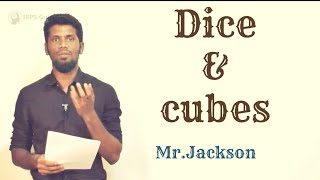 Dice and cubes | Reasoning trick | RRB NTPC |Tamil| Mr.Jackson