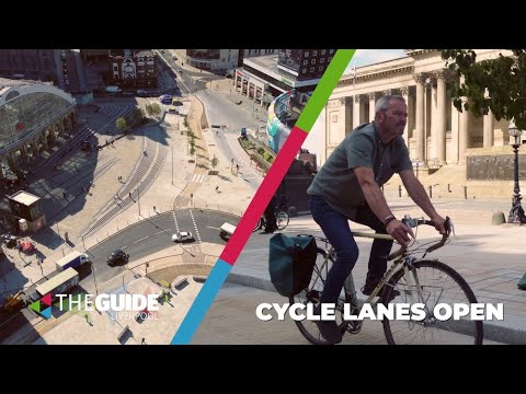 Video: Liverpool získává 100 km dočasných cyklopruhů
