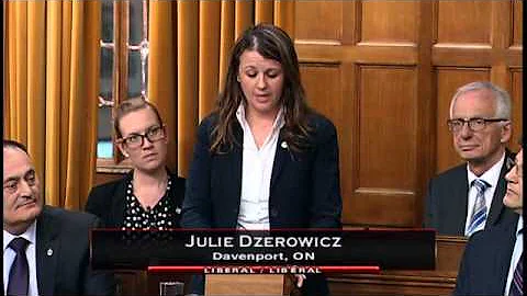 MP Julie Dzerowicz Speaking on the 2016 Budget