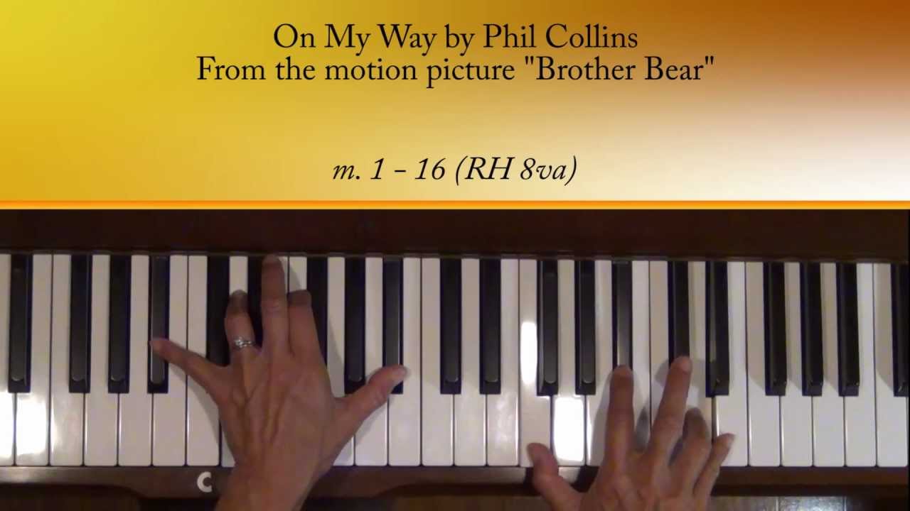 On My Way Phil Collins Piano Tutorial SLOW YouTube On My Way Phil Collins Piano Tutorial SLOW YouTube