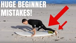 Beginner Surfers | FIX YOUR MISTAKES | How To Surf