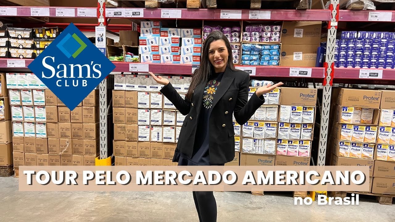 Tour pelo Supermercado Sam's Club Brasil 🛒 | Eletrodoméstico, decoração ...